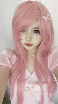 Tiktok-ehmayidk Insta-ehmayidk #fluttershy  #mlp #mylittlepony #mylittleponyfriendshipismagic #pink #pony #cosplay #cosplaying #pinkhair #pinkcore #makeup #coquette #butterfly #fluttershycosplay #fluttershymakeup #makeuplover