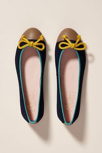 Bisue Ballerinas Colorblocked Ballet Flats | Fall Flats