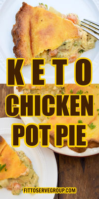 The ultimate comfort food, this homemade keto pot pie features an easy-to-roll flaky double crust and the creamiest chicken or turkey pot pie filling. This low-carb pot pie recipe has all the flavor we crave, minus the carbs and gluten we avoid while doing a ketogenic diet. It’s a classic comfort food recipe that’s gotten the proper keto makeover it deserves.