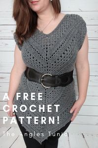 Free Crochet Pattern - The Angles Tunic