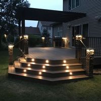 Elegant and recessed deck lighting.   #lighting #exteriordesign #design #lightingdesign #light #led #homedecor #exterior #architecture #lights #decor #lamp #home #furniture #exteriors #ledlights #ledlighting #lightingdesigner #homedesign #lamps #decoration #designer #luxury #diy #diyprojects #weekendprojects #doityourself