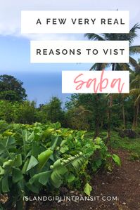 7 Very Real Reasons You Need to Visit Saba - Island Girl In-Transit