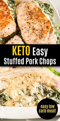 Try this Keto Pork Chops recipe with creamy spinach-stuffed pork chops for a mouthwatering dish! It’s an ideal keto diet recipe for both lunch and dinner, delivering delicious flavors while keeping you on track with your diet!