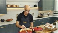 Actor and cookbook author Stanley Tucci shares his Italian American family's recipe for a sumptuous beef ragù.