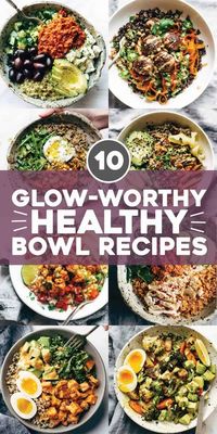 Why does everything just taste better in a bowl? That's basically our entire food mantra. These bowls are some of our best - full of flavor, super satisfying, and packed with all the good and healthy things that will make you feel awesome. #bowls #healthy #lunch #mealprep | pinchofyum.com