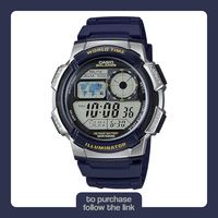 Discover the Casio AE1000W-2AV Men's '10-Year Battery' Quartz Resin Watch, a reliable and affordable timepiece. With its 10-year battery life, multi-mission LCD, and world time functionality, this watch is perfect for everyday wear. Shop now and enjoy accurate timekeeping at an unbeatable price.