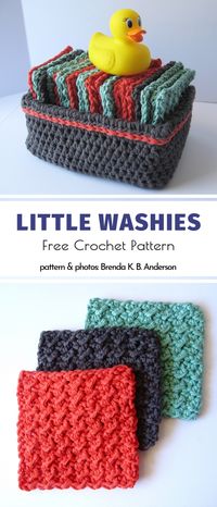 Crochet Bathroom Accessories Free Patterns