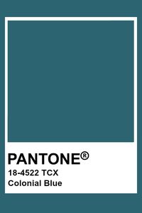 Pantone Colonial Blue