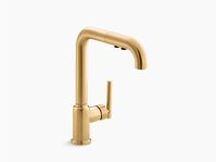 KOHLER | K-7505 | Purist Single-Handle Pull-out Spray Kitchen Sink Faucet