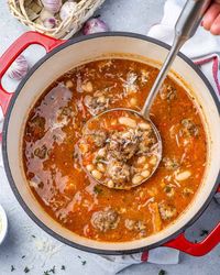 Easy and Healthy Meatball Soup | Healthy Fitness Meals