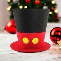 Mickey Mouse Tree Topper Top Hat Mickey Mouse Christmas Tree Topper Mickeys Magical Christmas Mickey Christmas Tree Ornament Mickey Ornament - Etsy