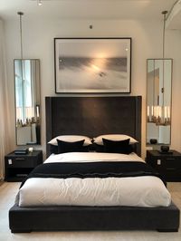 Restoration Hardware Home Idea in 2022 | Black bedroom decor, Remodel bedroom, Luxurious bedrooms