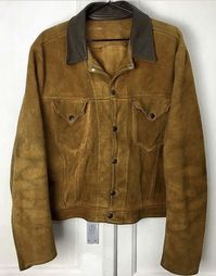 Very Rare Levi’s Western Suede jacket 50s | Grailed