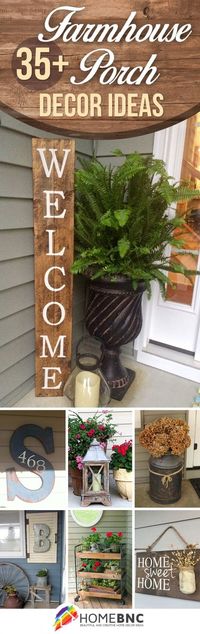 Rustic Farmhouse Porch Designs