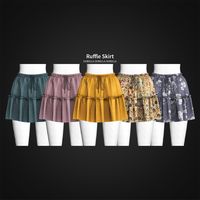 Ruffle Skirt | Gorilla X3