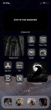 Marvel Moon Knight theme home screen