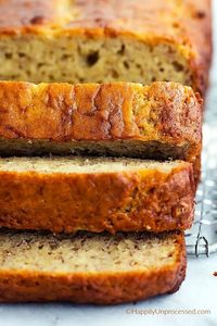 A banana bread that is GLUTEN FREE, DAIRY FREE AND SUGAR FREE cannot possibly be…