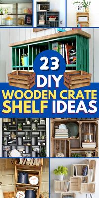 Boost your storage space with these simple and effective DIY crate shelves!