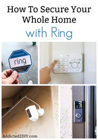 Learn how you can secure your whole home with the Ring line of products.  From cameras, to doorbells, to their home security system, Ring has your home covered.