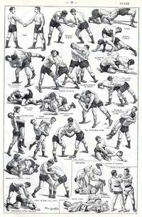 Illustrations of Jiu Jitsu