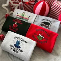 Christmas movies embroidery