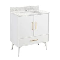 Signature Hardware 485140 Novak 30" Single Vanity Cabinet | Build.com