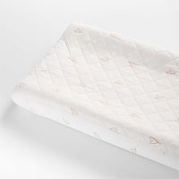 Clay Heart Organic Cotton Baby Changing Pad Cover by Leanne Ford | Crate & Kids