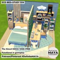 NOCC/ Mod-Free/ Functional in gameplay. ***Download from EA gallery #DefiniteMAYA *** Support me on Patreon ***