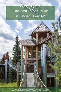 Travel New York - Tupper Lake New York is one of the best places to base yourself on an Adirondack vacation. And if you're looking for things to do in Tupper Lake NY, we have you covered. From the best craft breweries to the iconic Wild Center. Here is all you need to know before visiting Tupper Lake. #TupperLakeNY #TupperLakeNewYork #TupperLakeWildCenter #TupperLakeTriad #WildCenterTupperLake #WildCenterNewYork #AdirondackMountains #AdirondacksVacation #WanderingWagars #AdirondacksNewYork #NY