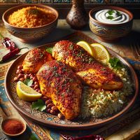 Cooking up Joy - Made with love: Sumac-Spiced Chicken: A Tangy Middle Eastern Treat