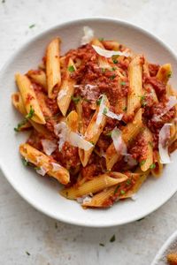 This healthy Arrabiata Pasta recipe is sure to be a favorite if you like it hot!