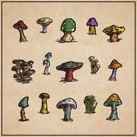 "Add some enchantment to your fantasy maps with this pack of custom colorable mushroom trees for Wonderdraft! Perfect for creating whimsical forests and fairy realms." 

Wonderdraft #FantasyMaps #FairyRealm #CustomAssets #MapMaking #TabletopGaming #DigitalCartography #FantasyIllustration #FantasyCartography #MapDesign #MapArt #FantasyCreation