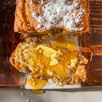 French Toast Banana Bread - Peanut Butter and Jilly