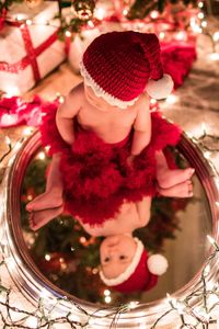 Baby's First Christmas Photoshoot Ideas - The Boho Diaires