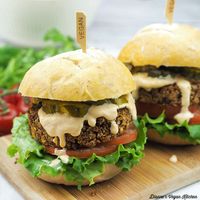 Lentil Walnut Burgers