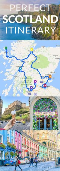 7 Day Scotland Itinerary. Scotland is an Incredible, Wild, Historic, Mystical Country that Just Begs to be Visited. If Scotland is Calling you, I’ve got the Perfect Scotland Itinerary for You. #scotland #itinerary #Roadtrip #scotlandroadtrip