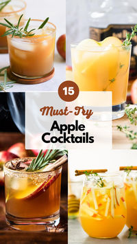 Apples bring a fresh, crisp taste that’s unbeatable in cocktails, making them perfect for any season. From the sharp tang of a Granny Smith to the sweet smoothness of a Fuji, these fruits elevate your drink game. #applecocktails #fallcocktails