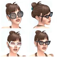 Sims 4 CC recs with all cc linked on tumblr & sim download on gallery @biancml.