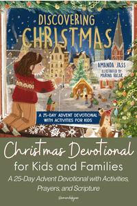 Bring God's word into your home this Advent season with this 25-Day Devotional for kids and families! With beautiful illustrations to inspire your heart towards the Lord, Scripture, activities, and more - draw near to the TRUE reason for the season - Jesus! Click to learn more!