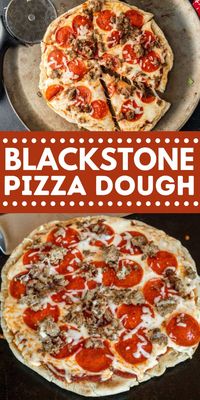 Blackstone Pizza Dough Recipe - grillonadime.com