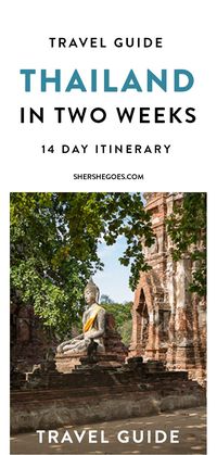 A 14 day guide to exploring the best of Thailand's cities and islands. Covers Bangkok, Ayutthaya, Sukhothai, Chiang Mai, Ko Samui and Ko Tao!