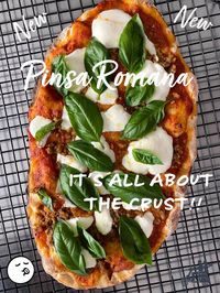 Pinsa Romana A Roman Style Pizza