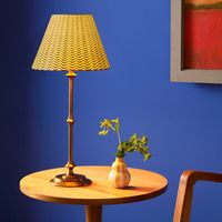 Trindle cordless table lamp in brass