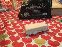 Paper Clay Bricks, Quick and Easy.