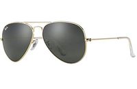 Ray Ban RB3025 Metal Aviator Sunglasses 100% UV Protection -Bundle-2 Items