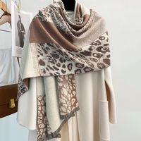 Shawl/Beautiful and Versatile Four Seasons Leopard Print Shawl | Wazzi's Wear