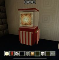 minecraft popcorn machine