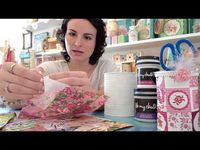 Decoupage sobre latas de hojalata - YouTube