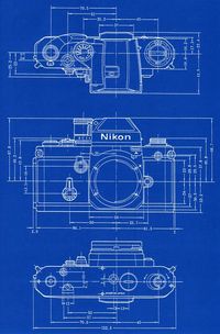 Nikon F2 blueprint