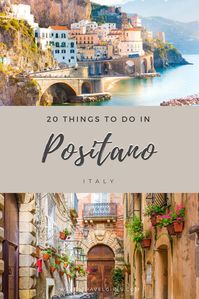 Read our top 20 things to do in Positano, Italy, a beach town famous for its colorful buildings, great restaurants and ideal location on the Amalfi Coast! In this guide, we also share lots of great tips and recommendations for the town including restaurants in Positano, where to stay in Positano and fun activities and things to do in Positano.